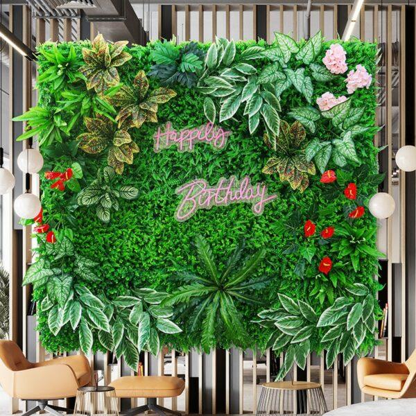 Schöne Künstliche Pflanzen Wand (60cm x 40cm) 2