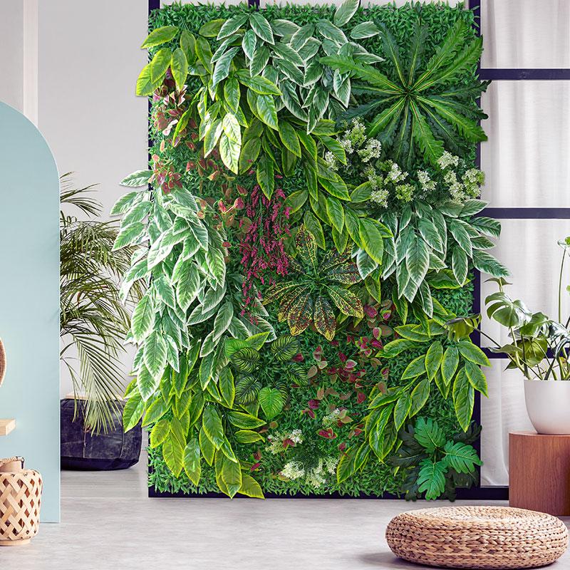 Schöne Künstliche Pflanzen Wand (60cm x 40cm) 1